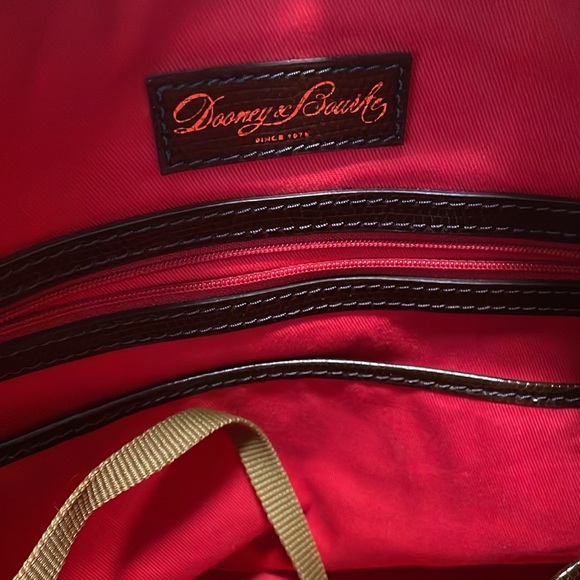 Dooney & Bourke Brown Leather Purse - Picture 9 of 11